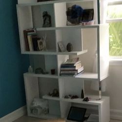 Geometric Book Shelf Mid Century mod Modern 