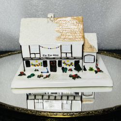 Vintage Coalport figurine, The Toy  Shop figurine, Fine Bone China House Figurine