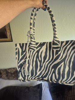 Vince Camuto Zebra Tote