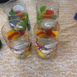 McDonald Camp Snoopy Glass Collection