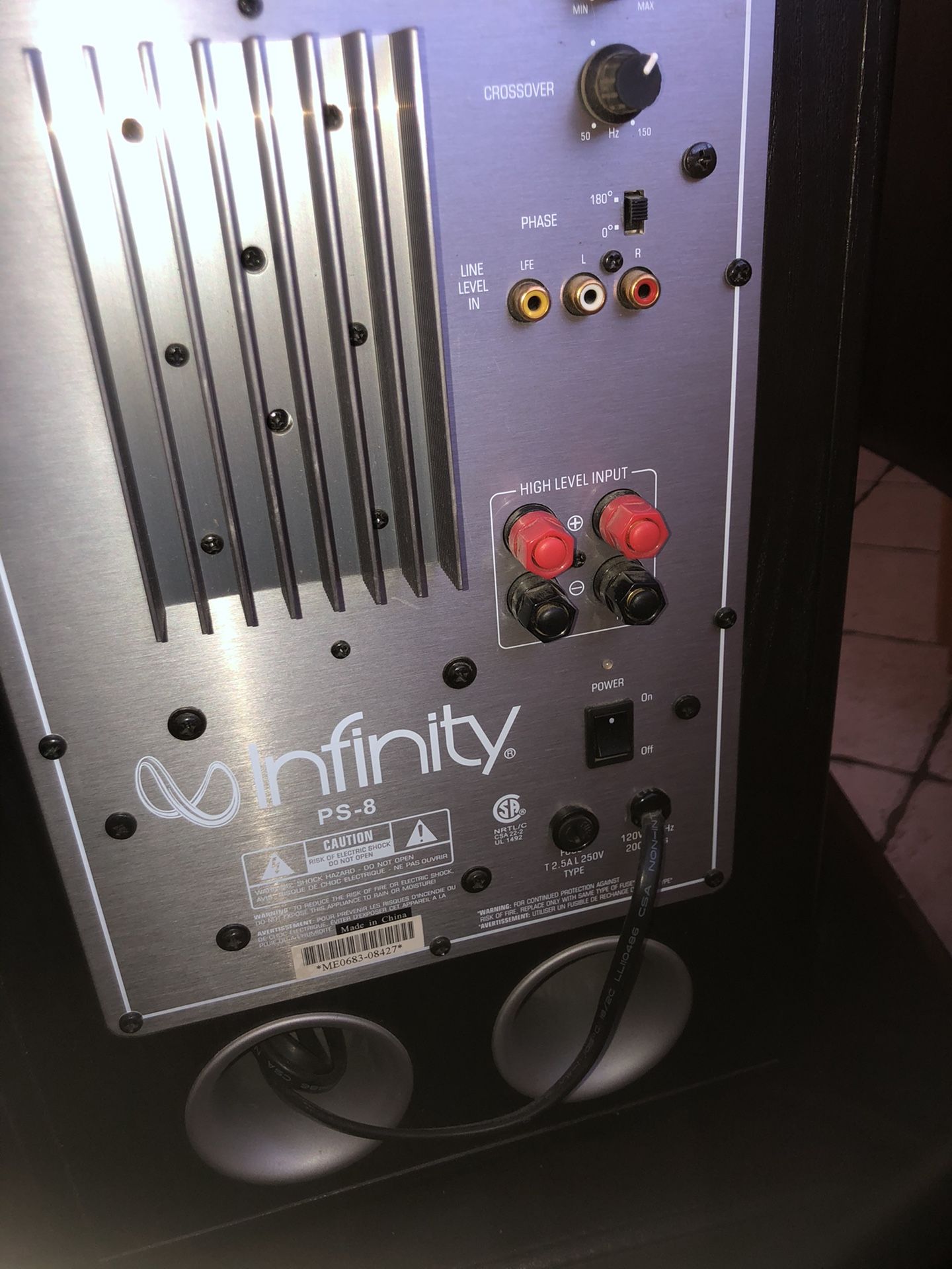 YAMAHA RXA800 receiver 2 Infinity primus book shelf speakers a