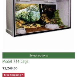 Massive Vision Reptile Cage Model 734 