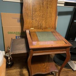 Antique Writing Desk/19th Century Desk/Vintage Writing Desk