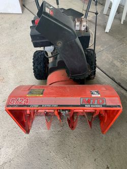 MTD snowblower