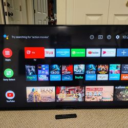 Sony 55" 4K UHD Smart Google TV with Remote & Wall Mount (MSRP: $1,499)