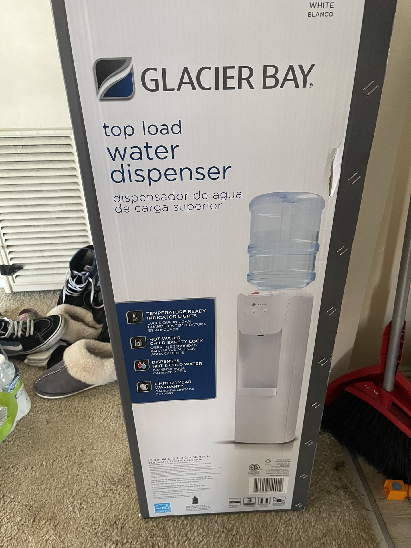 Glacier Bay Top Load water dispenser for Sale in Long Beach, CA OfferUp