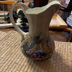 Vineyard Blessings Grapes Pitcher Collectible