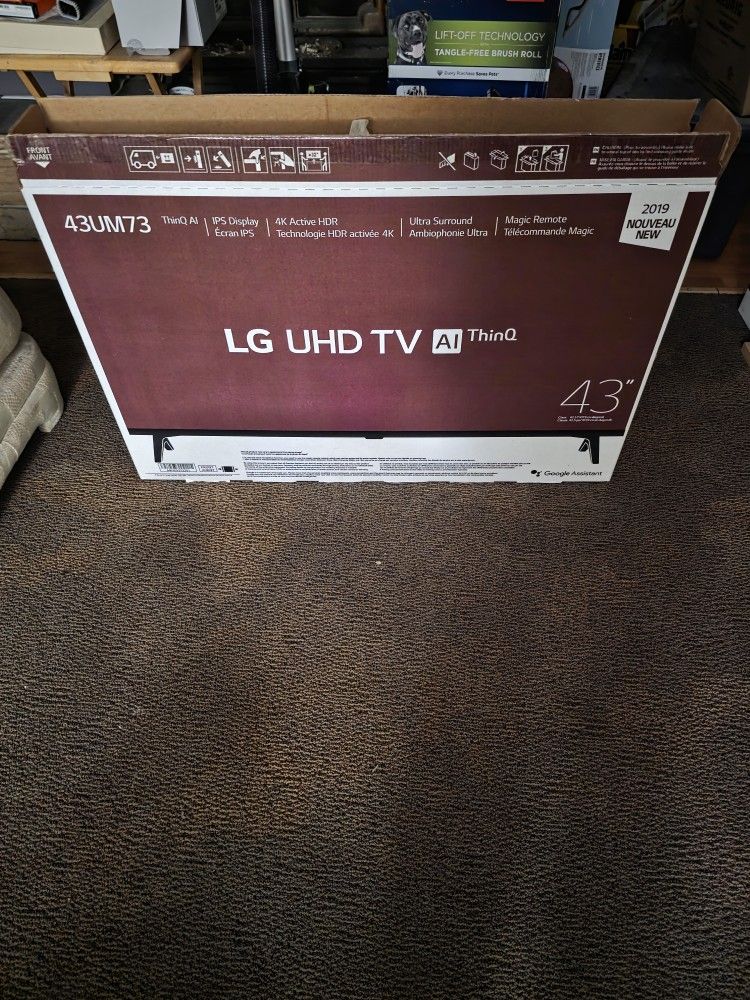 LG UHD TV AI ThinQ 2019