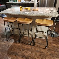 Custom Wood Rebar Stools for Sale in Houston TX OfferUp