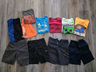 Boys size 6/7 shorts and shirts