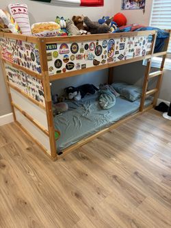 Ikea reverasble single or bunk bed