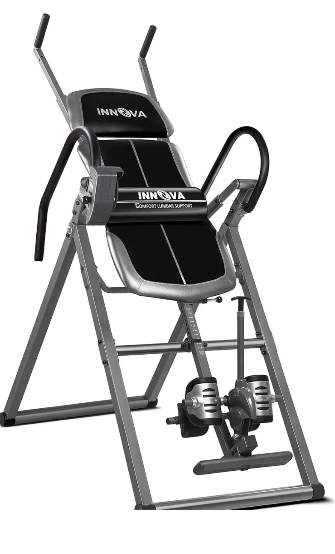Innova Health & Fitness Heavy Duty Deluxe Inversion Table Model ITX9600 New. Location below 31705 Wesley Chapel blvd Fl 33543 Storage Mart