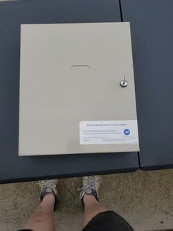 Locking Electrical Alarm Box