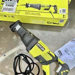 Ryobi 12 Amp Electric Reciprocating Sawzall