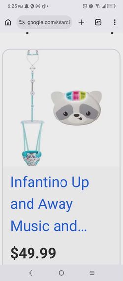 Baby doorway swing