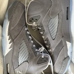 Wolf Grey Jordan 5 Size 13&14