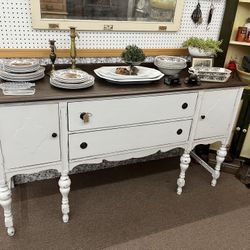 Antique White Buffet