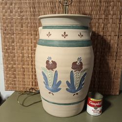 70's Era Large Table Lamp, Exclusive Vanguard Studios, Signed Lee Reynolds