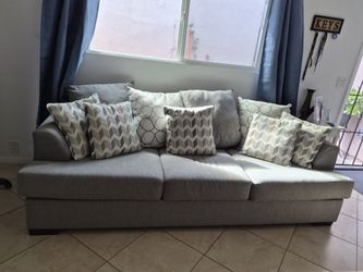 Sofa and Loveseat Set