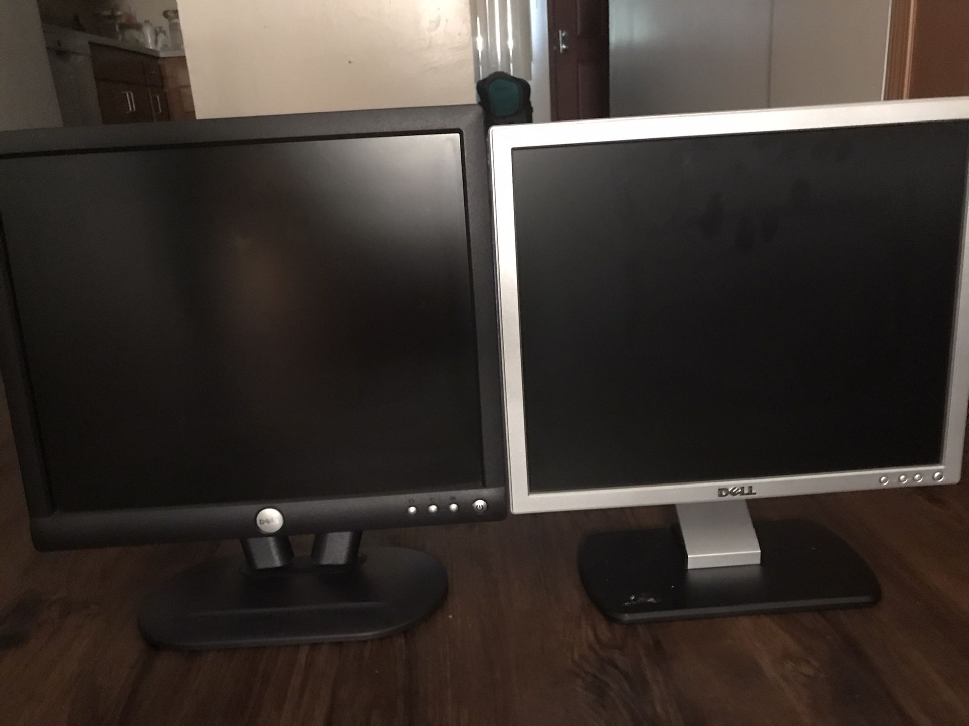 FREE! Two dell computer monitors.