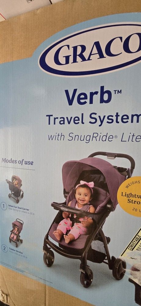 New Baby Stroller And Car Seat Combo