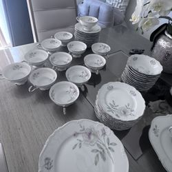 Juego De Platos Antiguos 