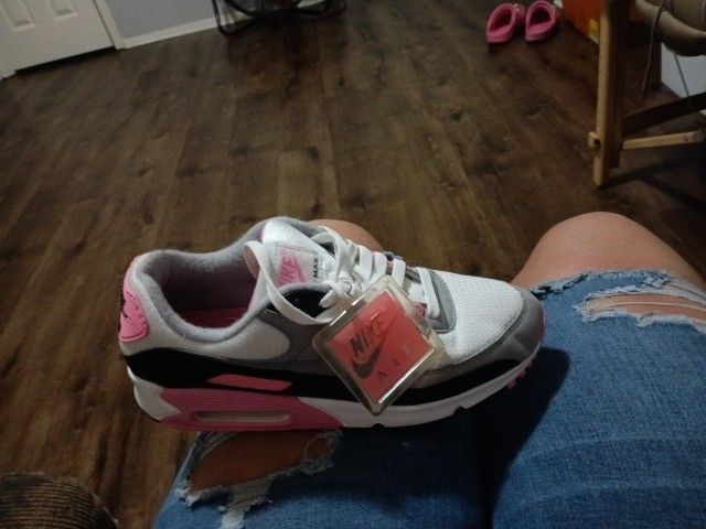 Pink Black Gray And White Air Max