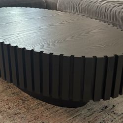 Black Coffee Table- Amazon Dimensions 43.3” D x 24.4” W x 13.9” H