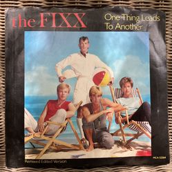 The Fixx “One Thing Leads To Another” 7” Single 