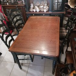 Table and 4 Chairs