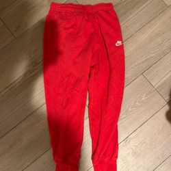 Nike Red  Sweatpants 