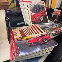The Official Ferrari Magazine and more Lot of 40 Issues