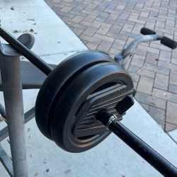 Bench Press And 60 Lb Bar 