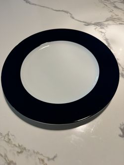 Vintage IKEA 365 Susan Pryke Navy Blue Dinner Plates