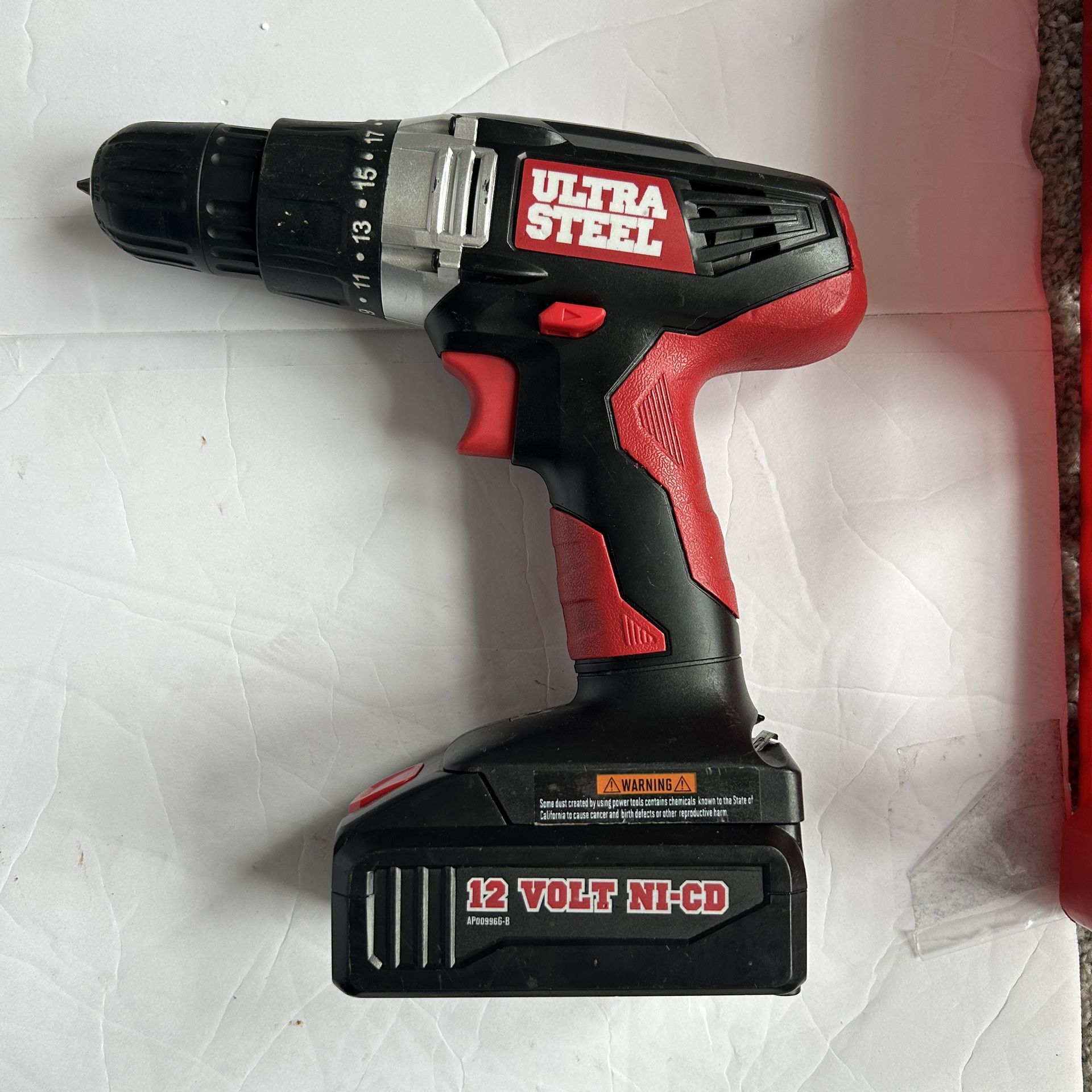 Ultra steel drill 12 V