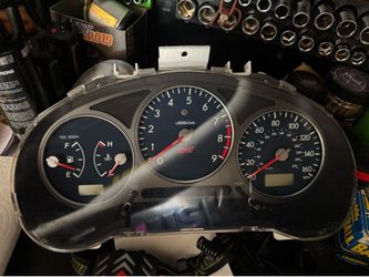 RARE PRODRIVE UKDM STI GUAGE CLUSTER 02-07