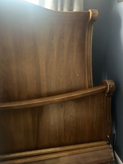 Real Wood Bed