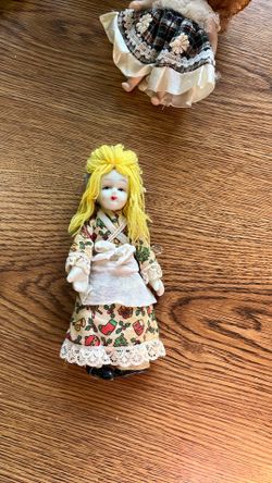 Vintage Porcelain Doll