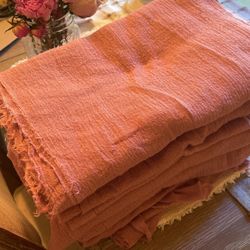 Linen Lark Gauze Table Runners