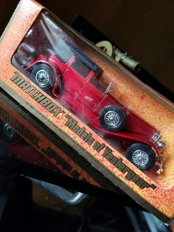 MatchBox collectible model J Buensenberg