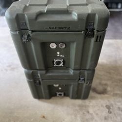 2x Military Storage Cases