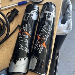 E-bike fork pads