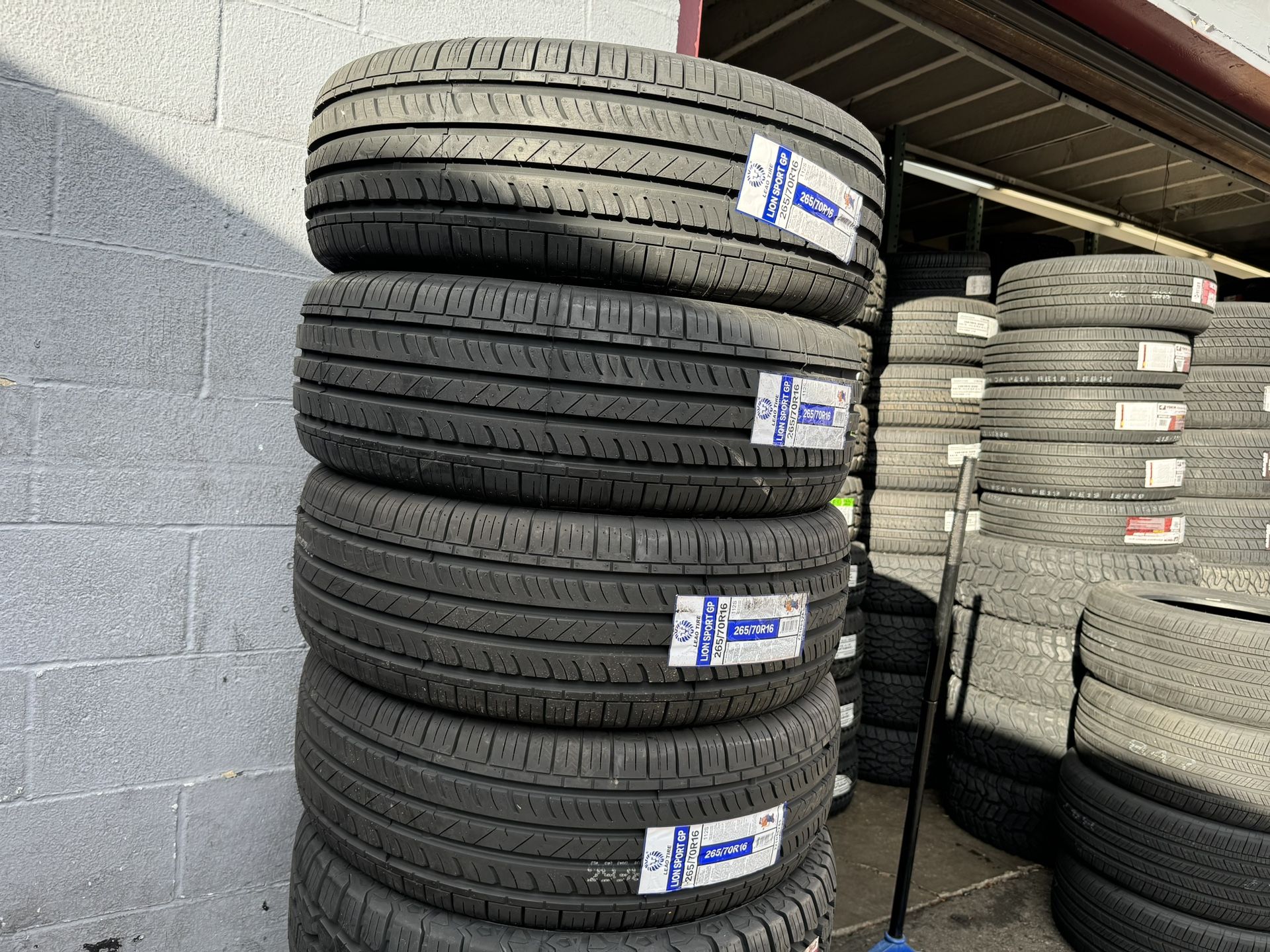 265-70-16 All Season Tires 499$ Installed