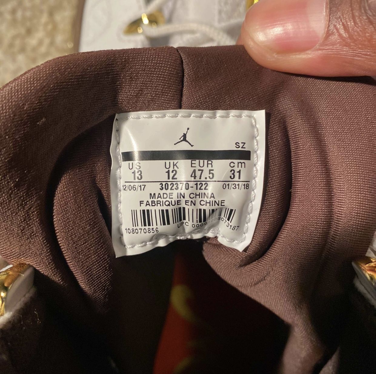 Jordan 9 Melo MOP size 13