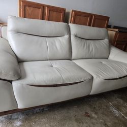 Lether Sofa 