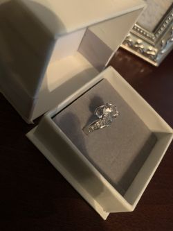 925 Silver Engagement Ring