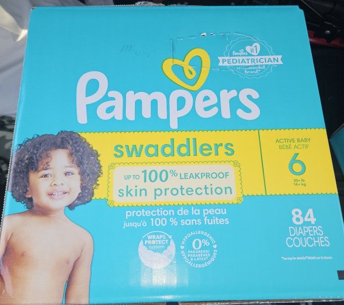 Pampers Size 6 84 Count $40