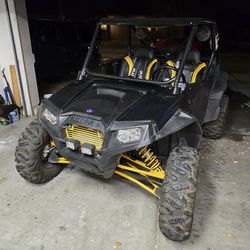 2012 Black and Yellow Polaris RZR 900 XP