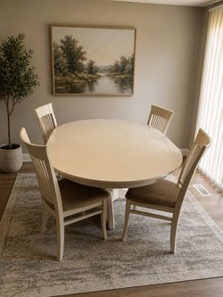 Dining Table with 4 Chairs