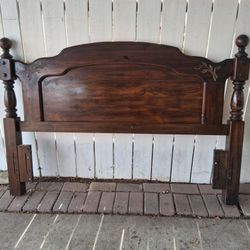 Queen Wood Headboard 